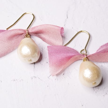 コットンパールピアス | STORES