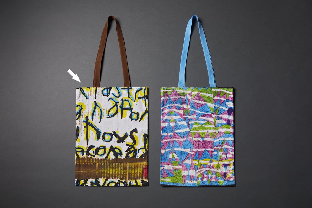 DISTORTION9│トートバッグ│中尾涼 | DISTORTION9