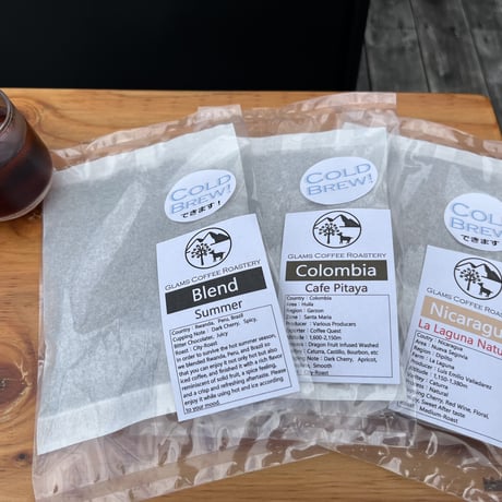 《50ｇ》コールドブリュー　コーヒーバッグ 中細挽き 各種