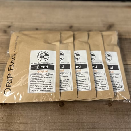 《15ｇ×5》トラディショナルブレンド　ドリップバッグ  【カップオンタイプ】5個パック