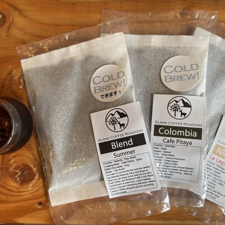 《50ｇ》コールドブリュー　コーヒーバッグ 中細挽き 各種