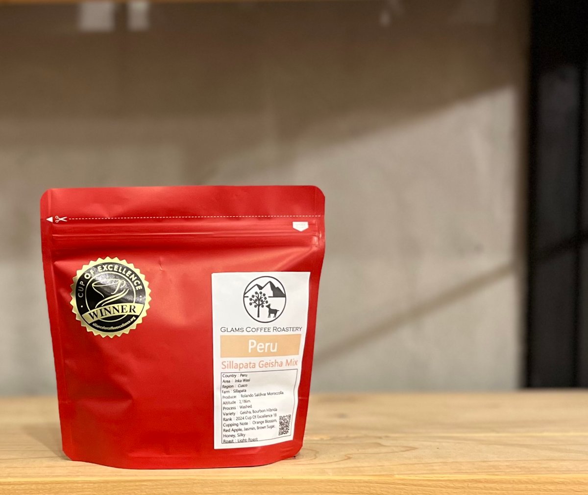 14/70/140g》2024COE♯18 ペルー シラパタ農園 ゲイシャミックス 浅