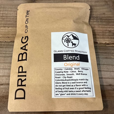 《15ｇ×5》トラディショナルブレンド　ドリップバッグ  【カップオンタイプ】5個パック