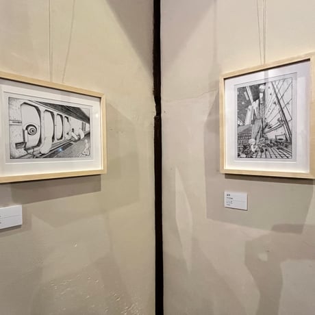 ［なよなた］コラボカフェ 展示作品『道草』