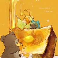 ［内海 憂］個展 Uchiumi Ui　展示作品『ハニートースト』