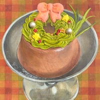 ［タカハシナツミ］個展WREATH 展示作品『リースプリン１』