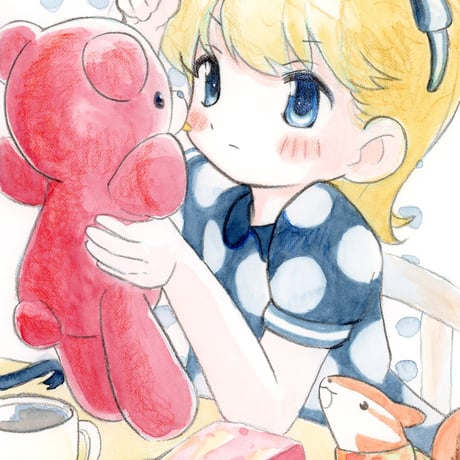 ［oyasumi］ミニ個展 展示作品『With a Little Teddy』