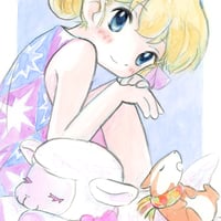 ［oyasumi］ミニ個展 展示作品『With a Sleeping Lamb』
