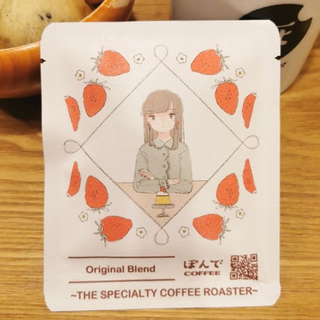 ［おさかなゼリー × ぽんでCOFFEE］ドリップバッグ（3点）＋ コースターセット