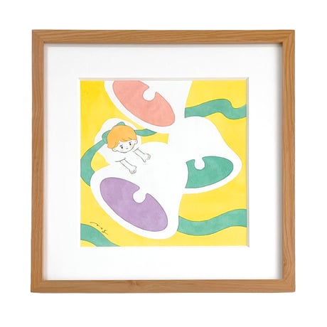 ［meg］個展 Ornament　原画『bell』