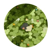 ［Obakesensei］コラボカフェ 展示作品『Clover』