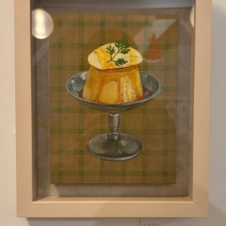 ［タカハシナツミ］個展WREATH 展示作品『レトロプリン』