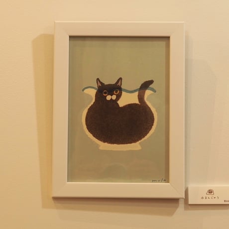 ［mula］個展 Cream　複製原画9『水まんじゅう』