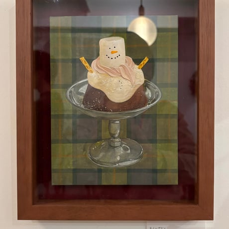 ［タカハシナツミ］個展WREATH 展示作品『スノープリン』