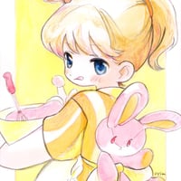 ［oyasumi］ミニ個展 展示作品『With a Little Hare』