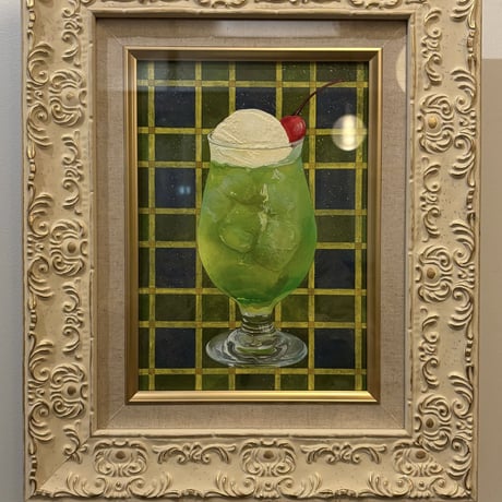 ［タカハシナツミ］個展WREATH 展示作品『クリームソーダ１』