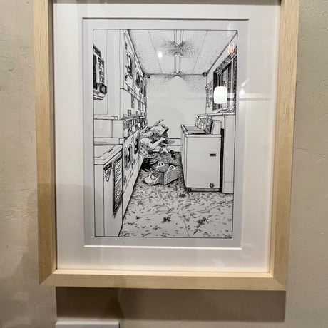 ［なよなた］コラボカフェ 展示作品『逃避行』