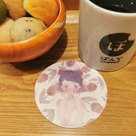 ［楠サトミ × ぽんでCOFFEE］ドリップバッグ（5点）＋ コースターセット