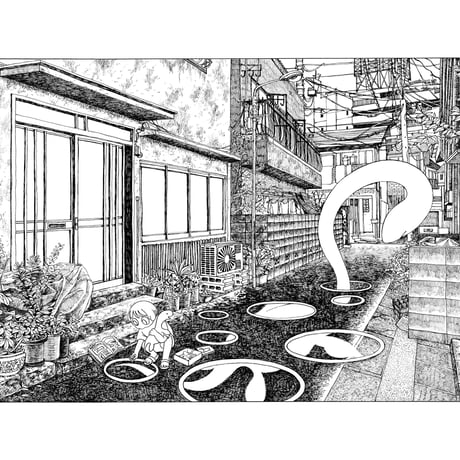 ［なよなた］コラボカフェ グッズ『ポストカード あしおとセット』