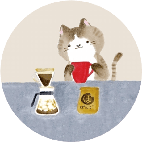 ［すずきあやえ × ぽんでCOFFEE］ドリップバッグ（5点）＋ コースターセット