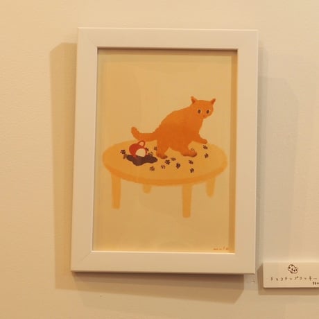 ［mula］個展 Cream　複製原画3『チョコチップクッキー』