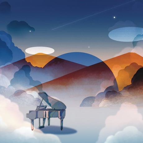 ［mujino］個展 晴レノ星ノ記録　展示作品『夕闇に星音』