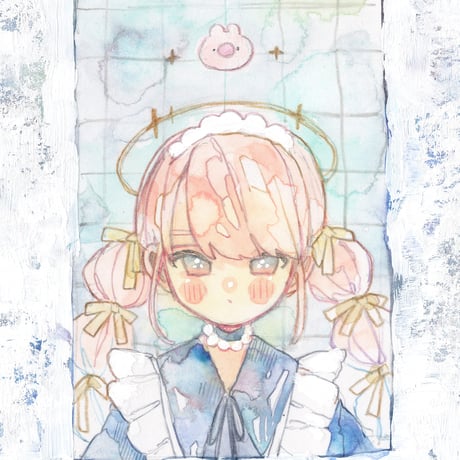 ［オカユウリ］オカユウリ×西瓜みい 二人展 展示作品『あまずっぱてんし』