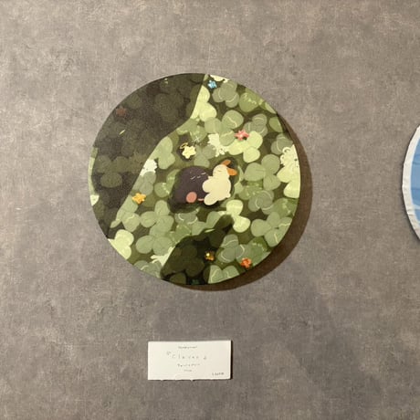 ［Obakesensei］コラボカフェ 展示作品『Clover』