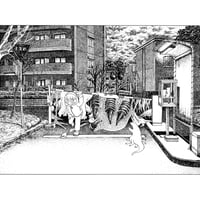 ［なよなた］コラボカフェ 展示作品『門』