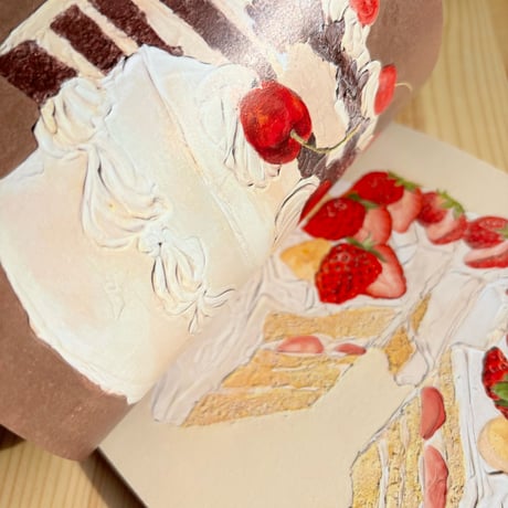 ［タカハシナツミ］個展WREATH グッズ　作品集『chiffon』