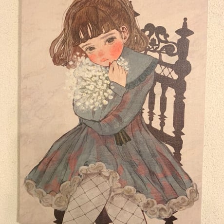 ［楠サトミ ］キャンバスプリント『あなたに抱きしめてほしい』