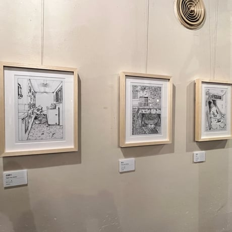 ［なよなた］コラボカフェ 展示作品『休戦』