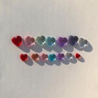 ぷるぷるクリアハート【カラフル】✨renewal✨