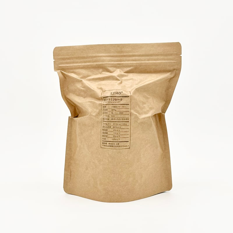 鶏ササミフレーク 400g （国産） | ZYMO netshop