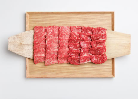 高原黒牛モモ・ロース焼肉セット　500ｇ（モモ250ｇ、ロース250ｇ）