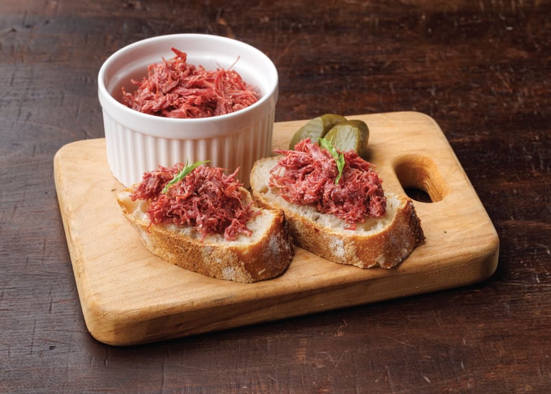 なかやま牛”亜麻仁の恵み”コンビーフ 80g（2個入り） | なかやま牧場