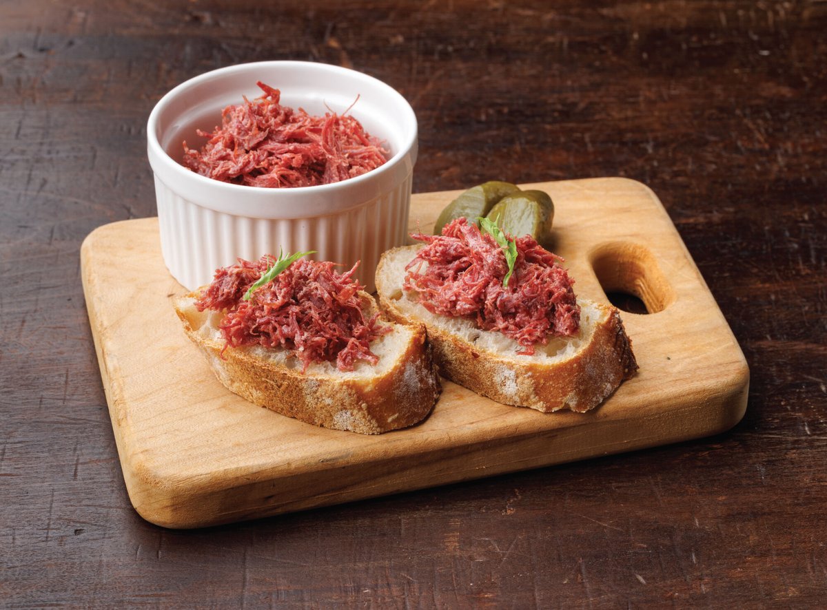 なかやま牛”亜麻仁の恵み”コンビーフ 80g（4個入り） | なかやま牧場