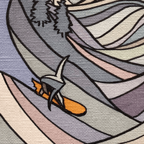 bell <canvas print> large