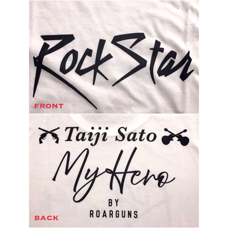 佐藤タイジ × roarguns】限定コラボグッズ Rock Star Tシャツ | smo