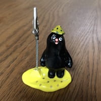 ゆるキャラクリップスタンド #01黒いヤツ