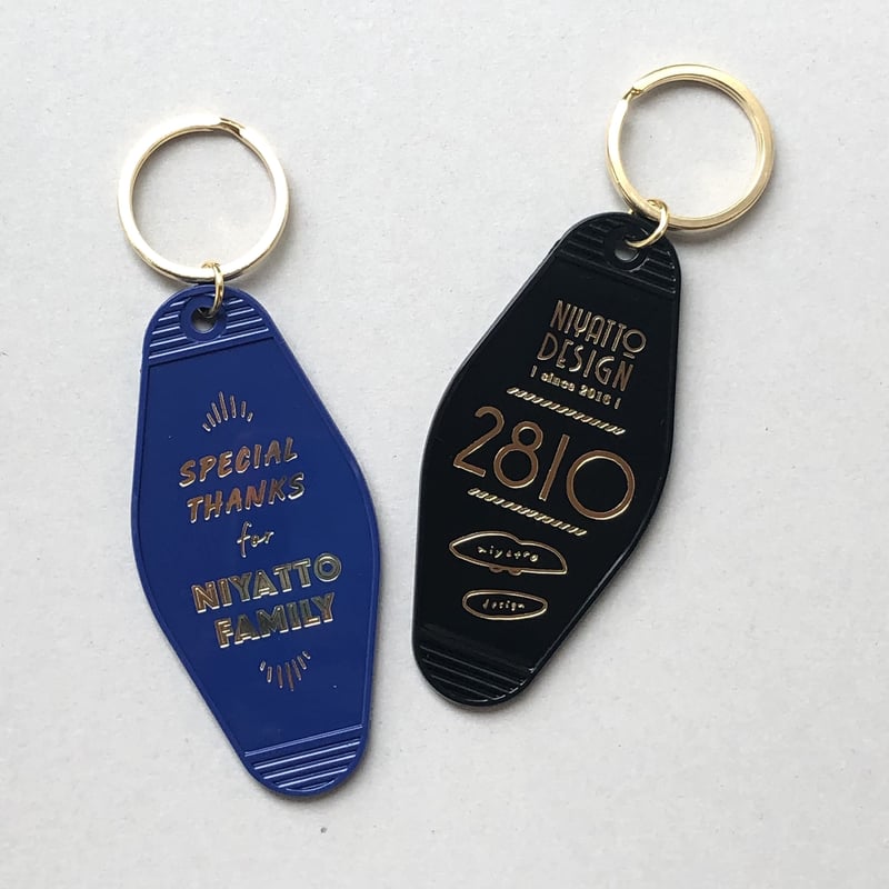 ニヤットモーテルキーホルダー | niyatto design STORE