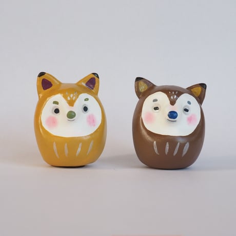 ニヤットダルマ「きつね」