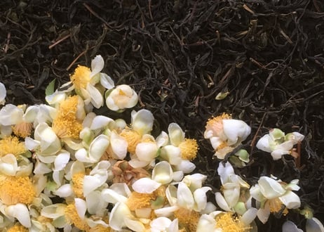 天日干し釜炒り花茶