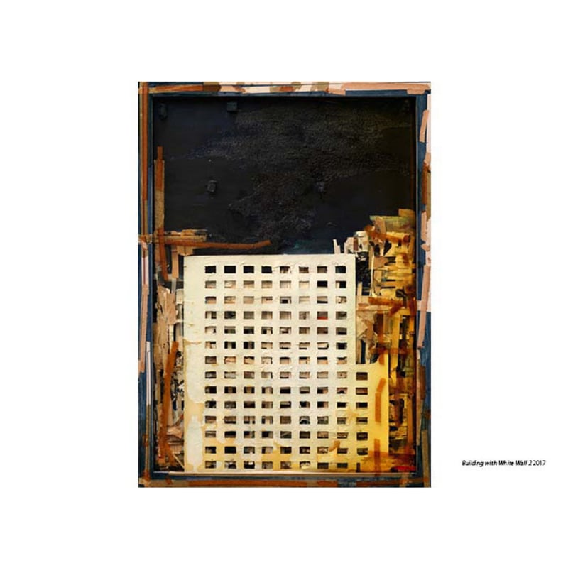 大竹伸朗 ビル景 1978–2019 大竹伸朗 ビル景 1978-2019」水戸芸術館現代美術ギャラリーで