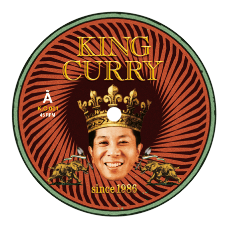 【KING CURRY】tandoori warrior : 10インチレコード