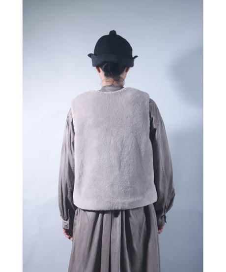 2.Fur Vest/Organic cotton/Size 1