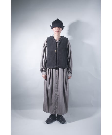 3.Fur Vest/Organic cotton/Size 1