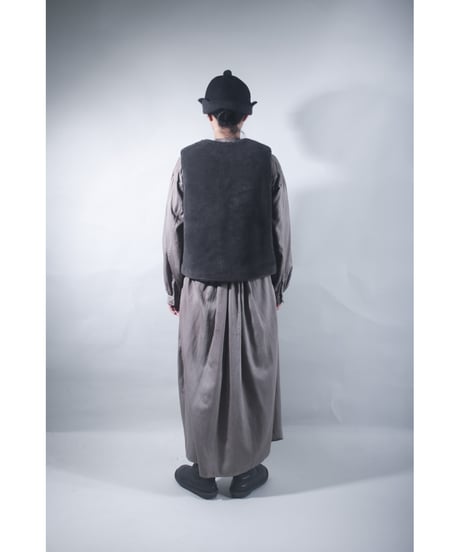 3.Fur Vest/Organic cotton/Size 1