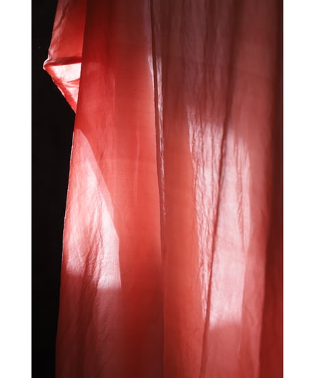 1.slit dress silk longsleeve / Silk khadi / Long sleeve/Pink sky/Stained price