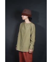 6.Boat /Pullover/Organic cotton/Size-Free(unisex)/Sand baige